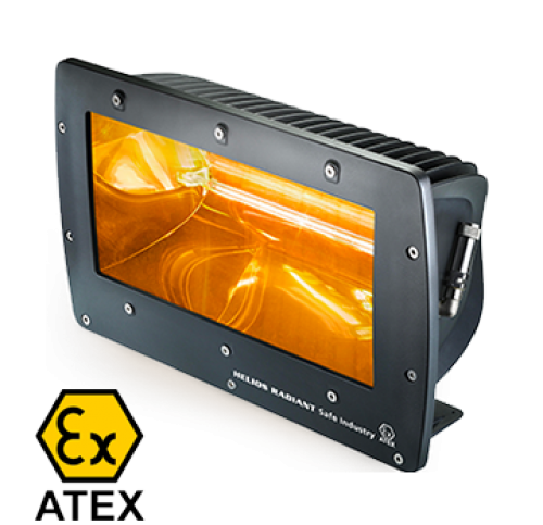 Инфракрасный обогреватель по стандартам ATEX (IP 66)