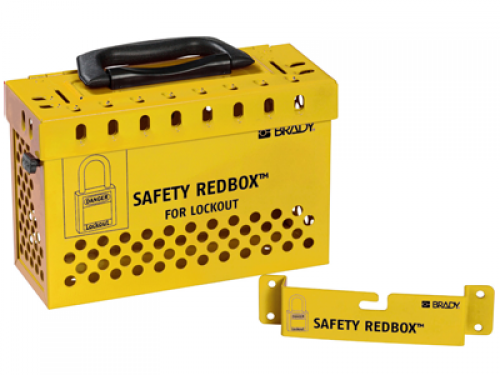 Групповой блокировочный бокс SAFETY REDBOX™ желтый
