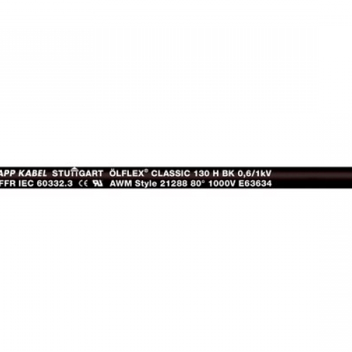 ÖLFLEX® CLASSIC 130 H BK 0,6/1 kB