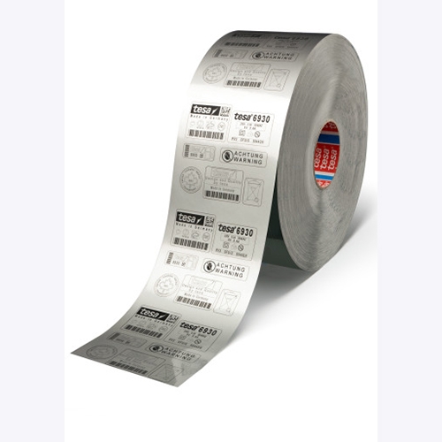Самоклеящиеся этикетки для маркировки лазером  tesa® 6930